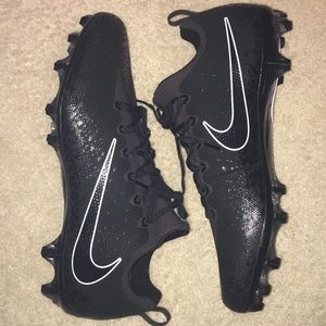 NWOB Nike Vapor football cleats black white sz 16